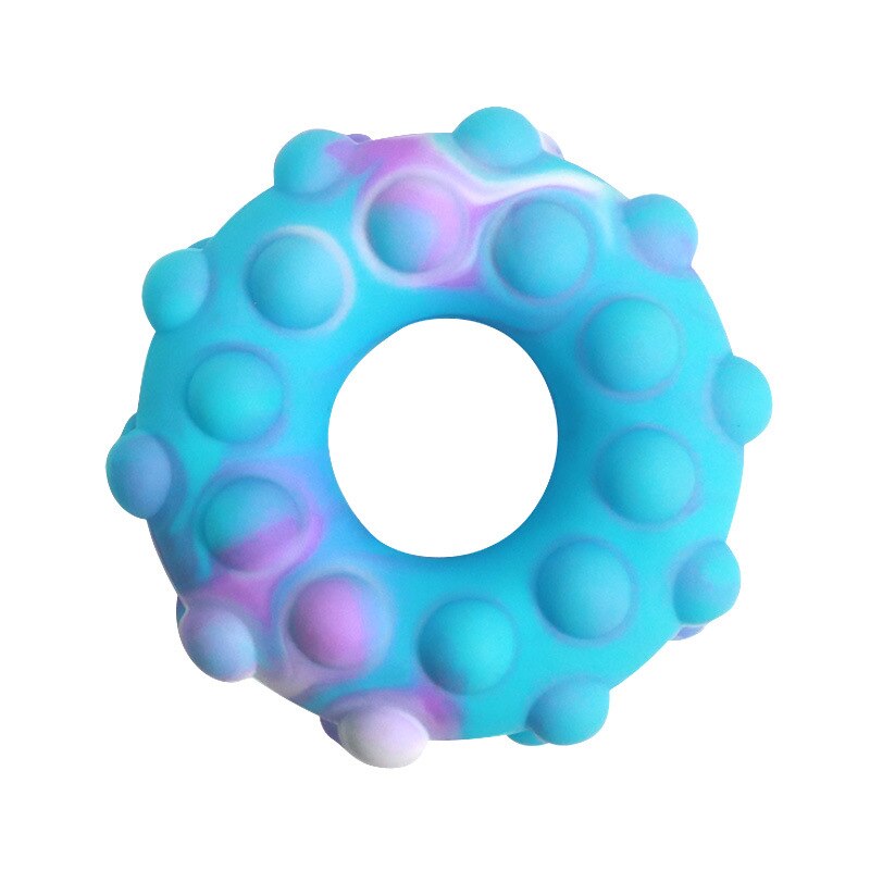 Pop Bal Fidget Speelgoed Stress Reliever Hand Grip Apparaat Massage Zijn Bal Voor Kinderen Fidget 3D Knijpen Bal Decompressie speelgoed: D