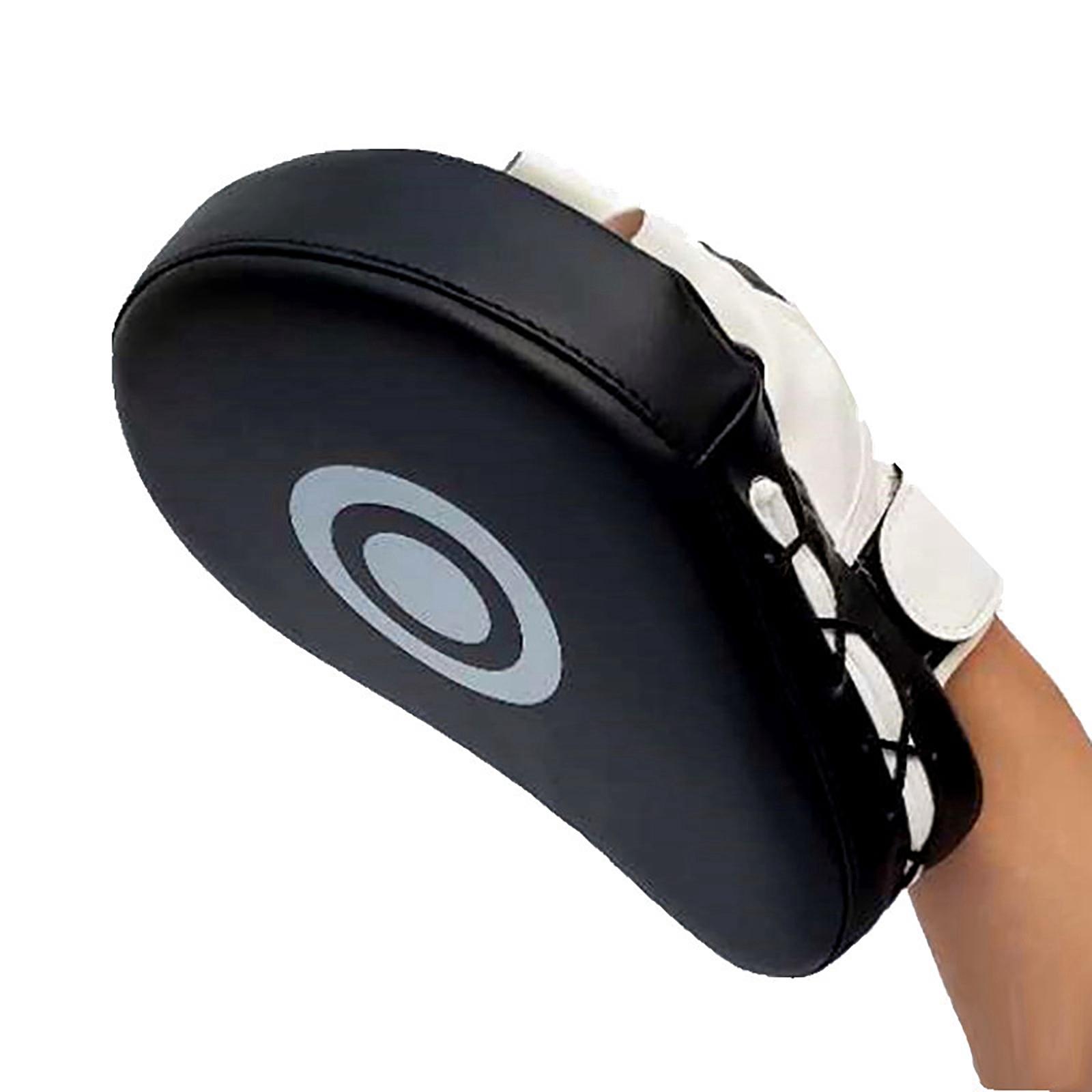 Curved MMA Boxing Punching Mitt Focus Pad Target Karate Thai Kick Sparring