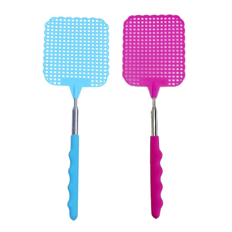 Flyswatter Fly tapper mosquito insects swatter telescopic up to 73 cm