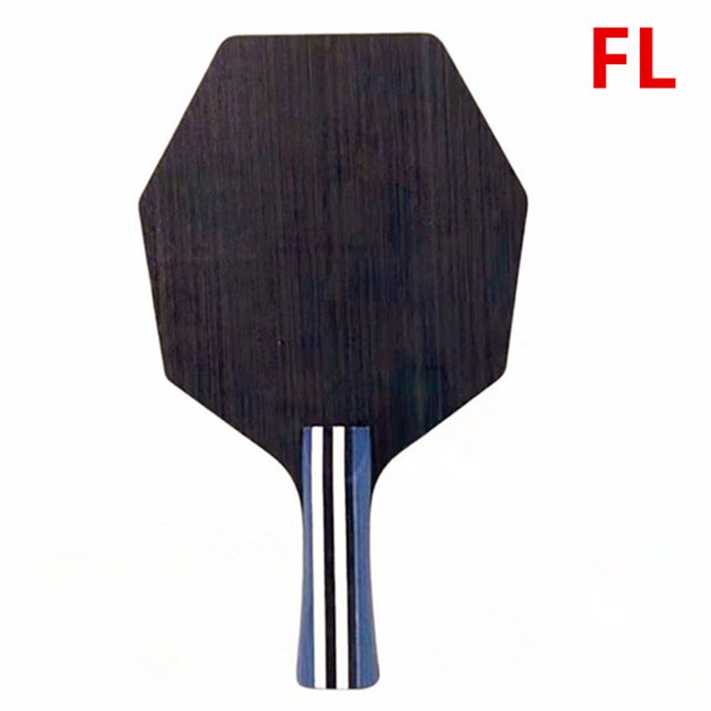 Empuñadura recta y Horizontal CS Pen, mango FL, pala de tenis de mesa, tabla de raqueta de Ping Pong, suela Hexagonal para entrenadores: FL blue handle