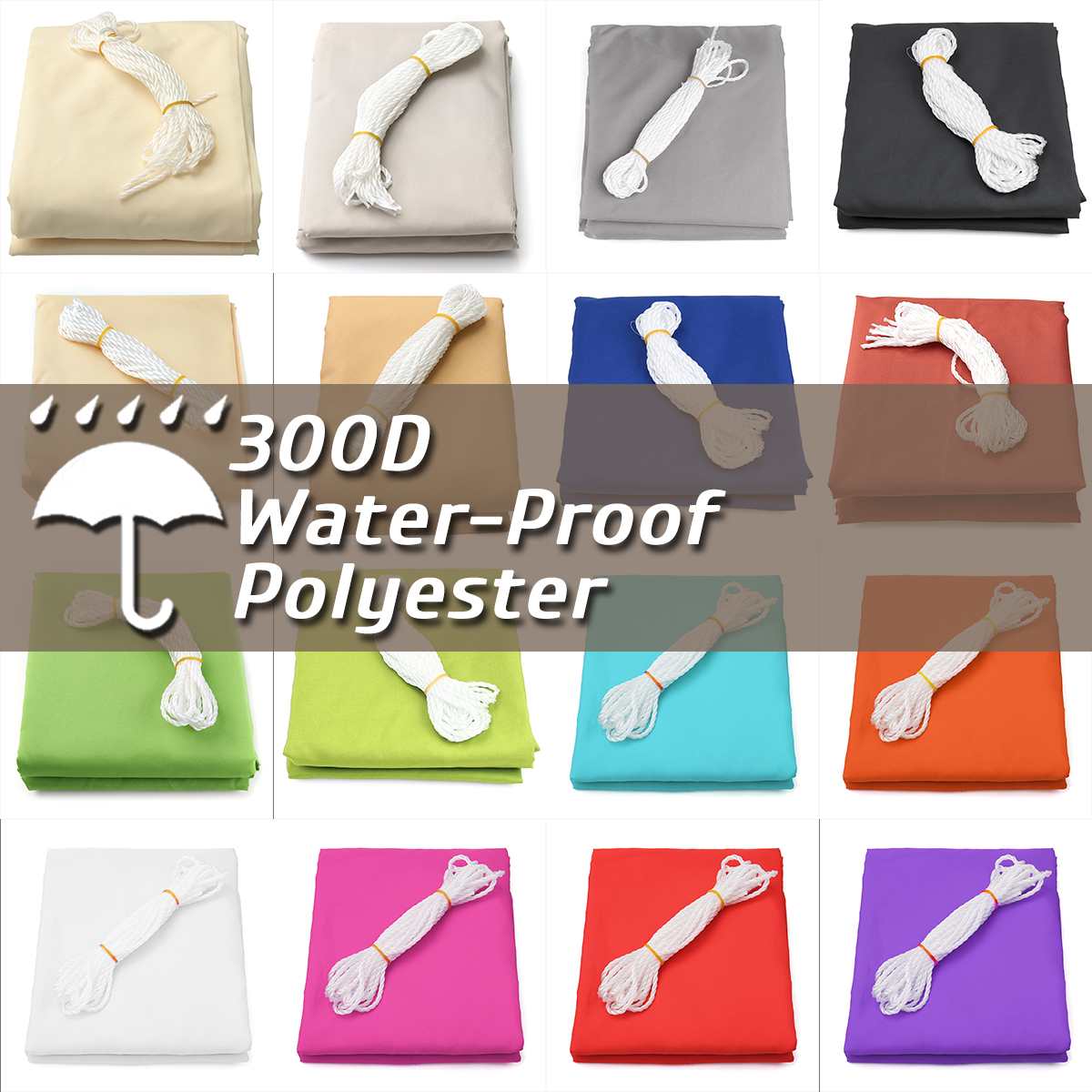 2.5x3 14 color Sun Shade Sail Outdoor Patio Lawn Pool Rectangle Cover Block Canopy Swimming Pool Cover Sunscreen Tent Waterproof