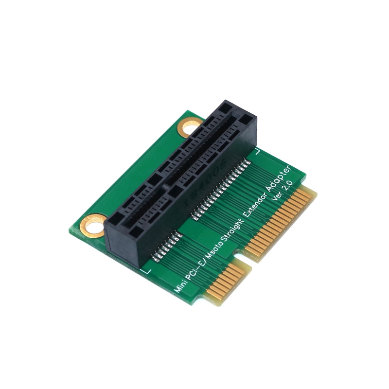 Mini PCI-E/mSATA Adapter for 3G/4G, WWAN LTE ,GPS and MSATA card(Vertical installation)