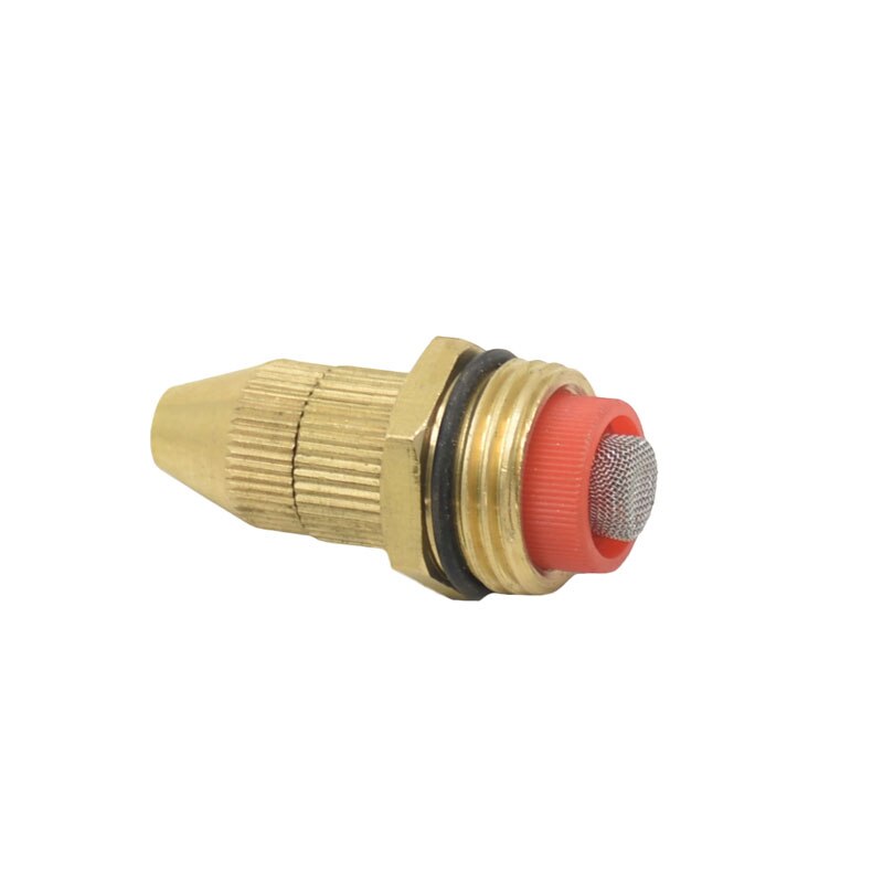 1/2 han messing dyser tåge spray dyse justerbar tåge vand sprinkler vand spray til haven 10 stk.