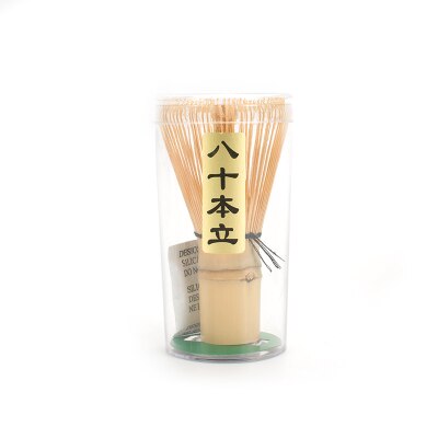 Japansk matcha bambusbørste te sæt japansk te sæt te tilbehør kung fu tekop værktøjer: 03