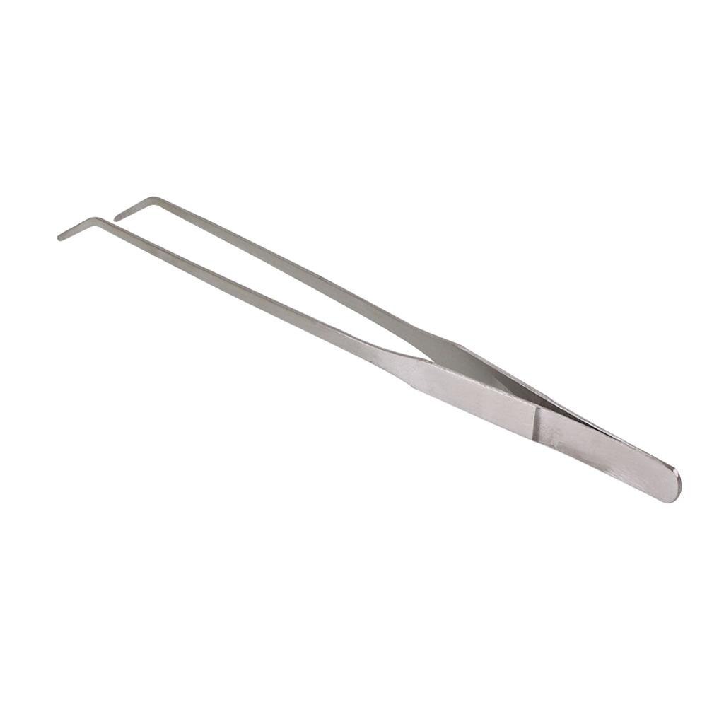 Aquarium tank gereedschap waterpest clip aquascaping vissenkom waterplanten lange pincet roestvrij staal onderhoudsgereedschap