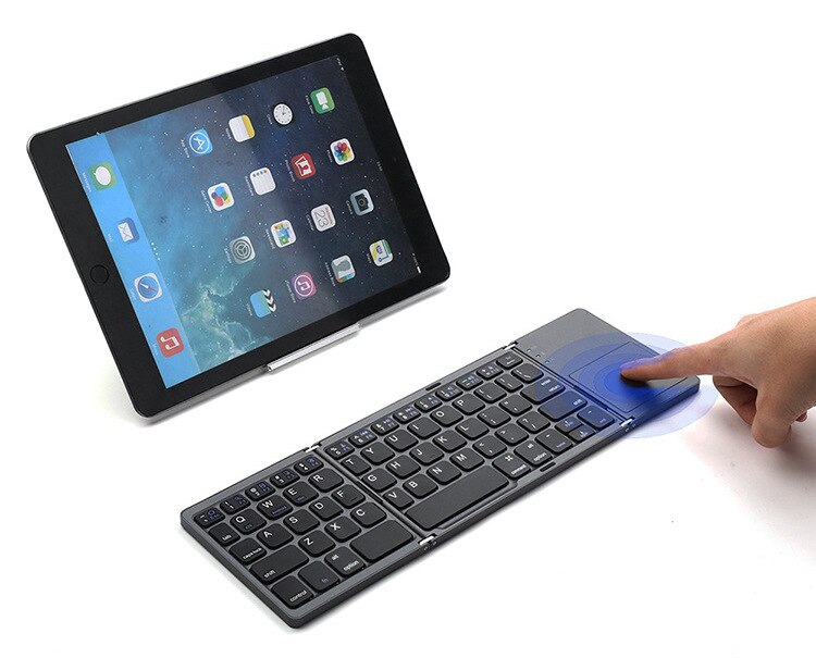 Super licht Tragbare Laptop kabellos-Falten Bluetooth Tastatur Hause Für praktisch Für Tablette iPa Mini Tastatur: 2