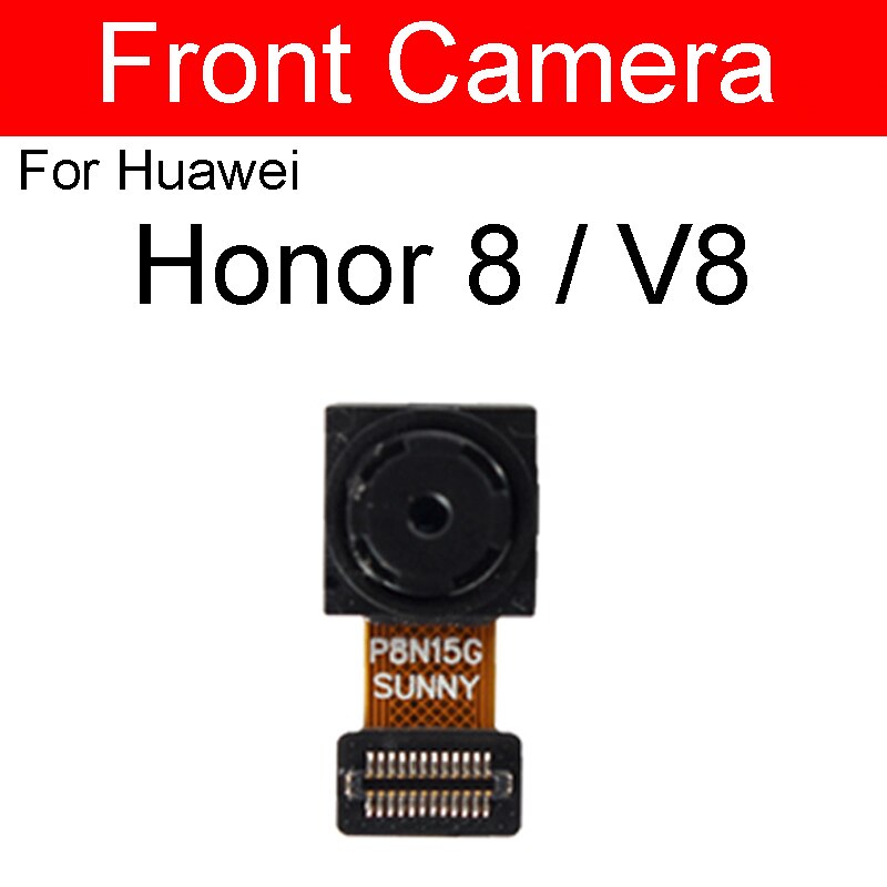 Cámara frontal para Huawei Honor View 6 7 8 V8 8x9 9i V9 10 V10 V20 Max Plus Lite Play pequeña reparación de reemplazo de cámara