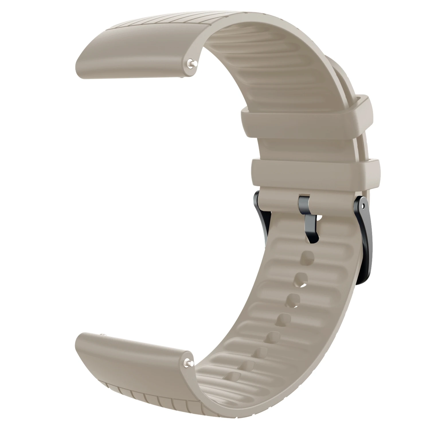 Silikoniranneke Amazfit GTR 4 - Vaihtourheiluranneke Huami Amazfit GTR 3/3 Pro Rannekoruun: Harmaa