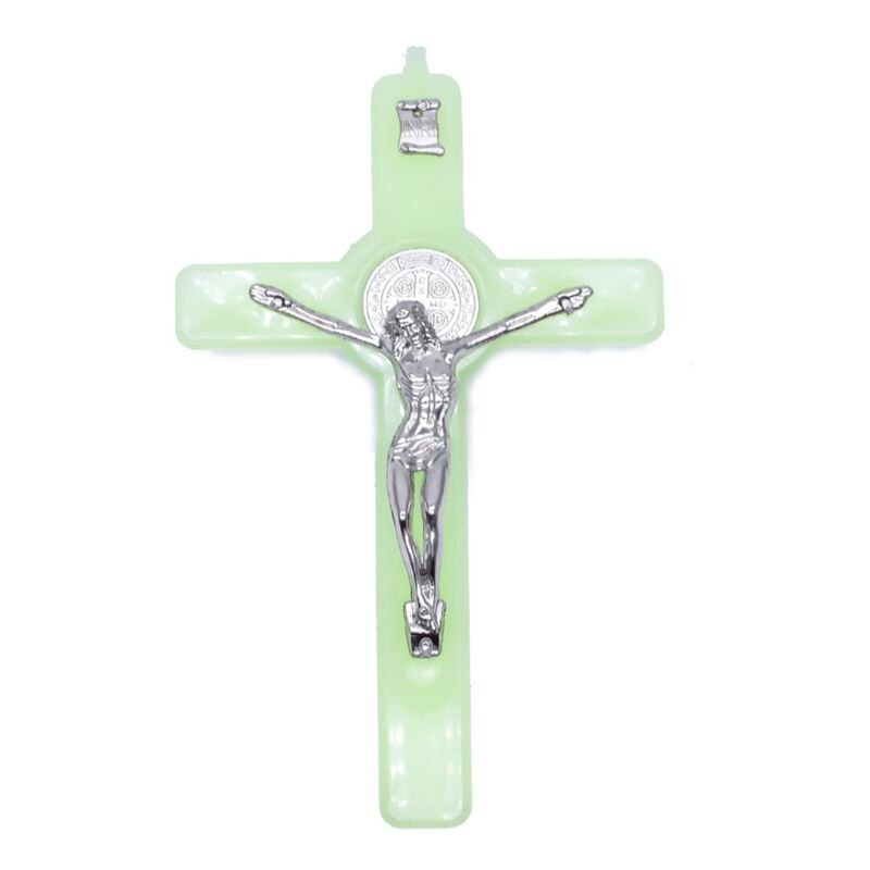 Christus Jezus Kruis Lichtgevende Glow In The Dark Hanger Kruisbeeld Ornamenten Charms