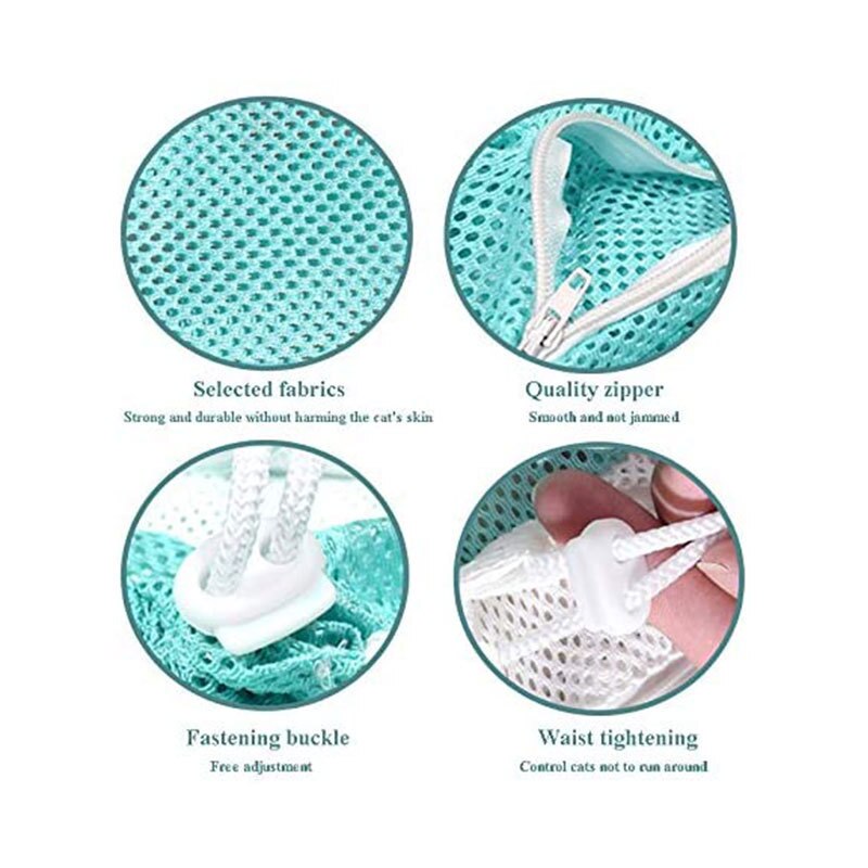 Kat Bad Zak Huisdier Grooming Waszak Huisdier Producten Kleding Kitten Accessoires Schoonmaakproducten Nagelknipper Nemen Bad Verstelbare