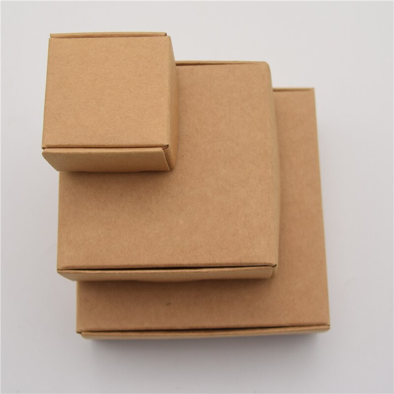 20pcs Various Size Kraft Paper Box