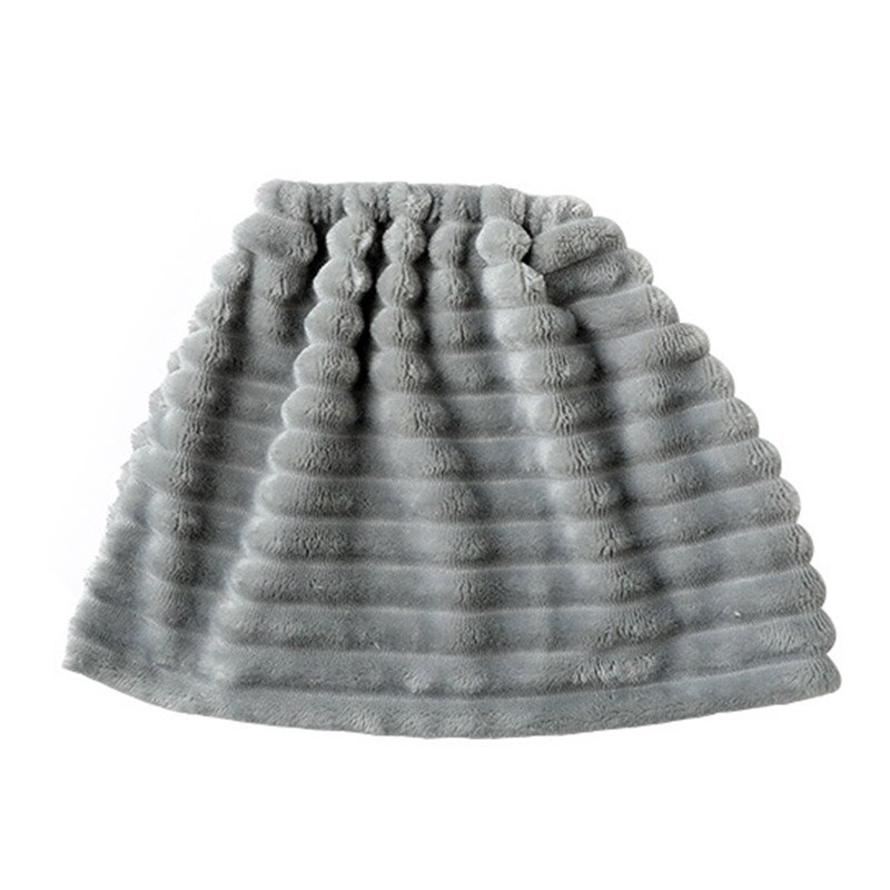 Coral terciopelo escoba cubierta paño absorbente fregona hogar herramienta de limpieza reemplazo paño BDF99: Light Gray