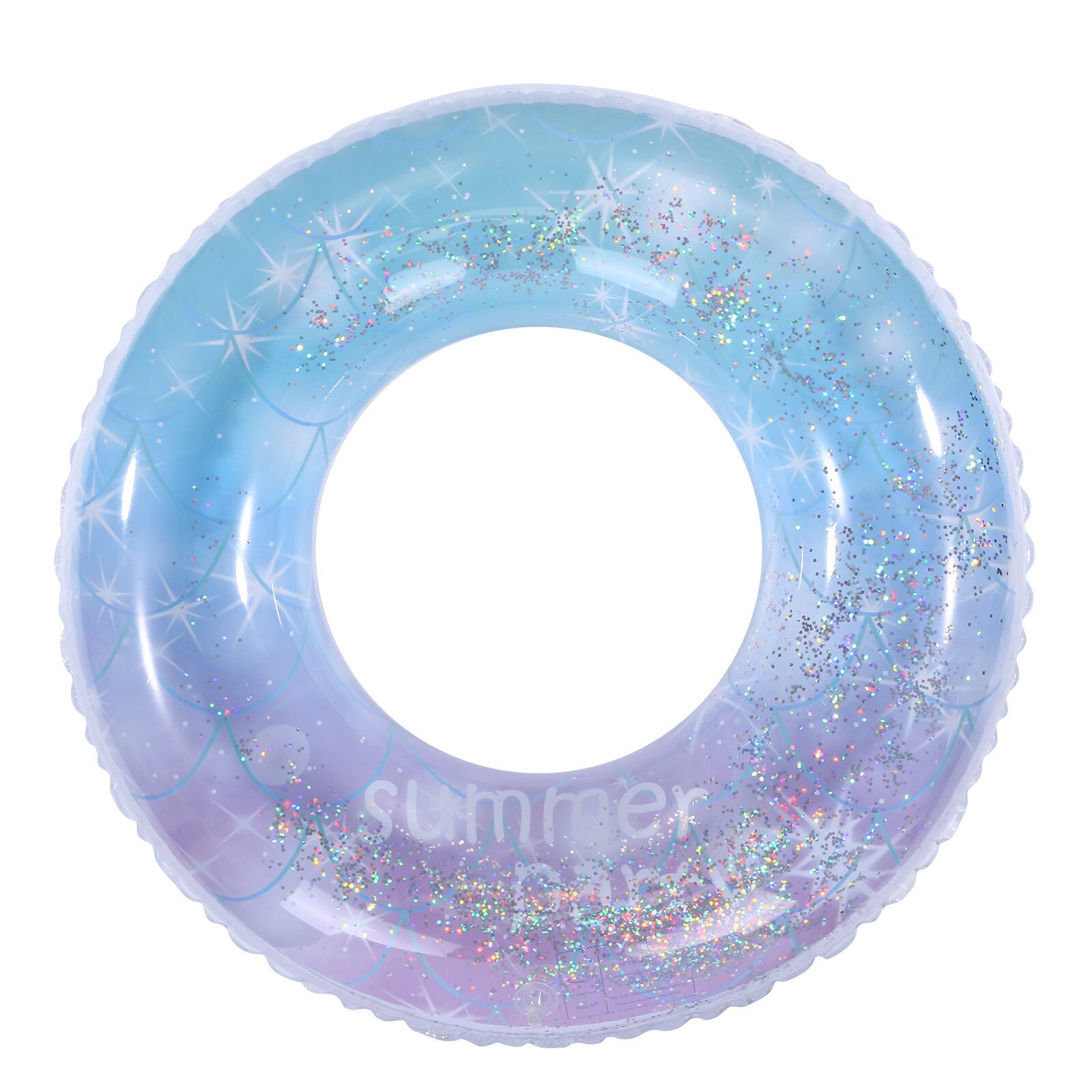 90cm Außen Transparente Schwimmen Aufblasbare Ring Erwachsene Kinder Pool Float Kreis Wasser Spielzeug Wasser Sport Für Erwachsene Kid Neueste: Default Title