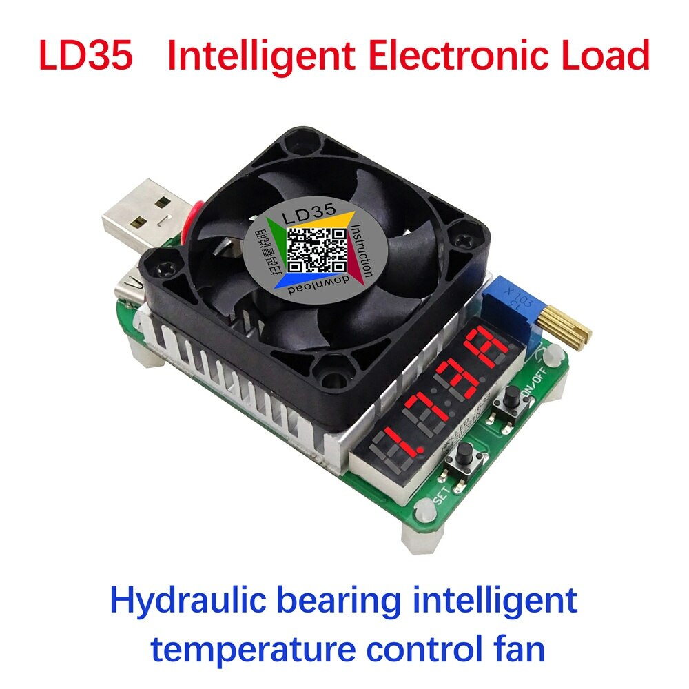 AT34 AT35 USB 3,0 farbe LCD Voltmeter Amperemeter Spannung Strom Meter Multimeter Batterie Ladung Power Bank USB Tester: LD35