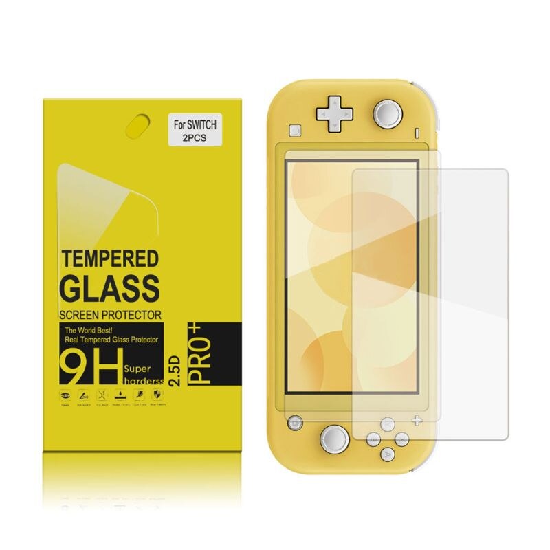 2PCS Anti-scratch Screen Protector Tempered Glass Protective Film for Nintend Switch Lite Game Console Gaming Accessories