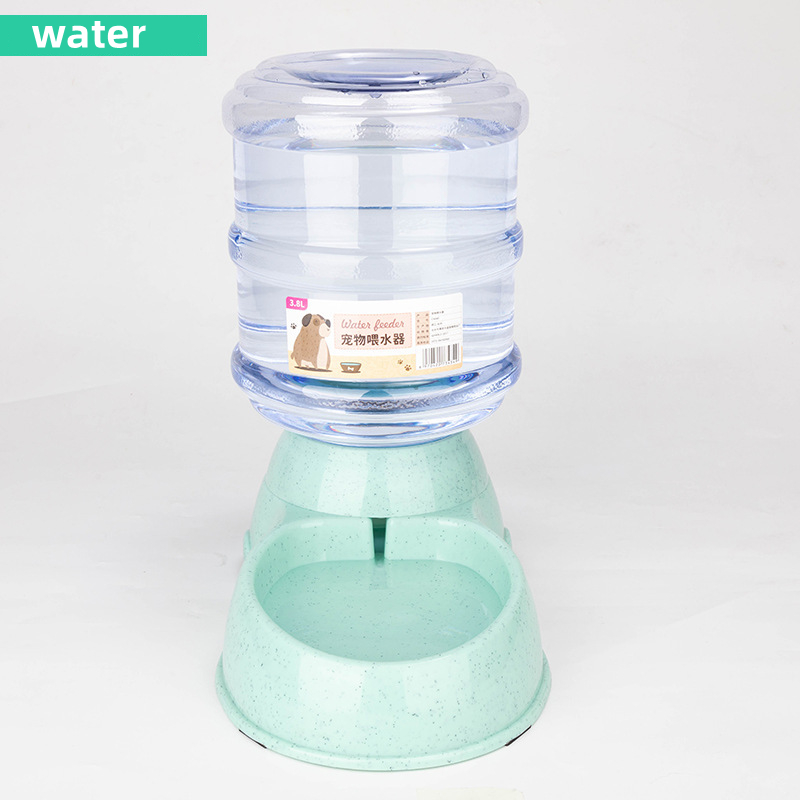 Cuencos alimentadores para mascotas de gran capacidad, cuenco de comida para perros pequeños, dispensador automático de agua, cuencos para gatos, cuencos de alimentación para mascotas, cuenco de agua para beber: Blanco