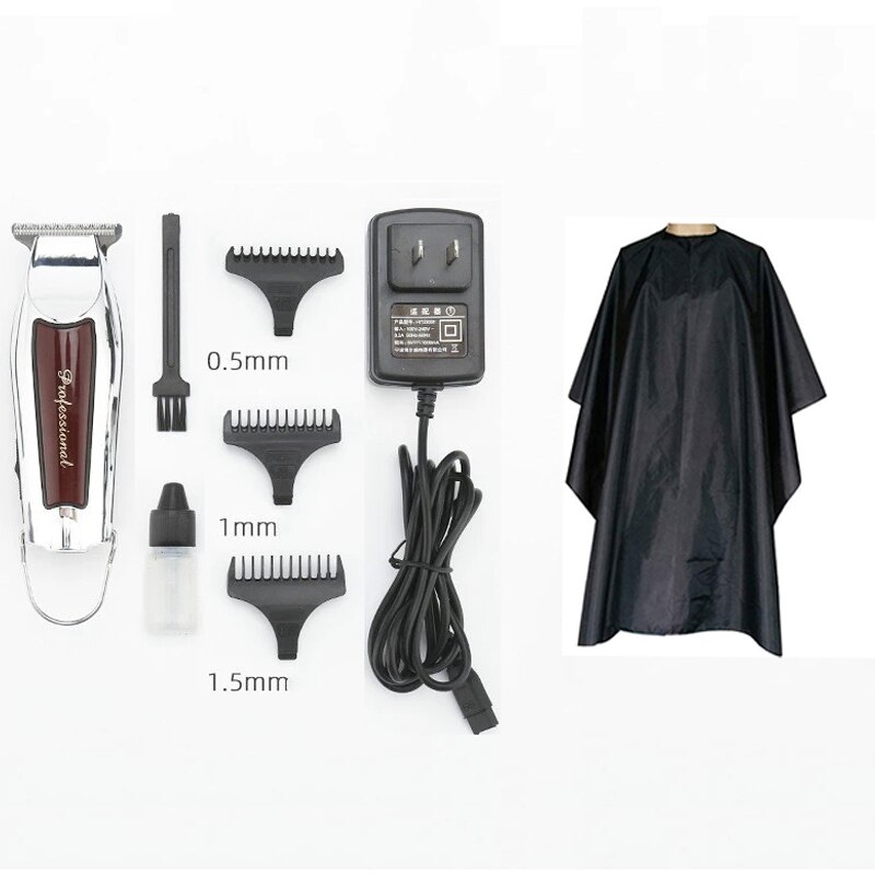 100-240v máquina de cortar cabelo profissional aparador de cabelo elétrico poderoso máquina de corte de cabelo barba navalha elétrica: 03
