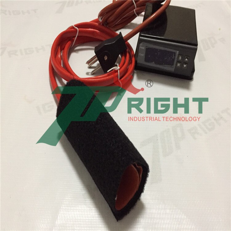 120v100w silicone heat pad with digital PID controller heating for syrings