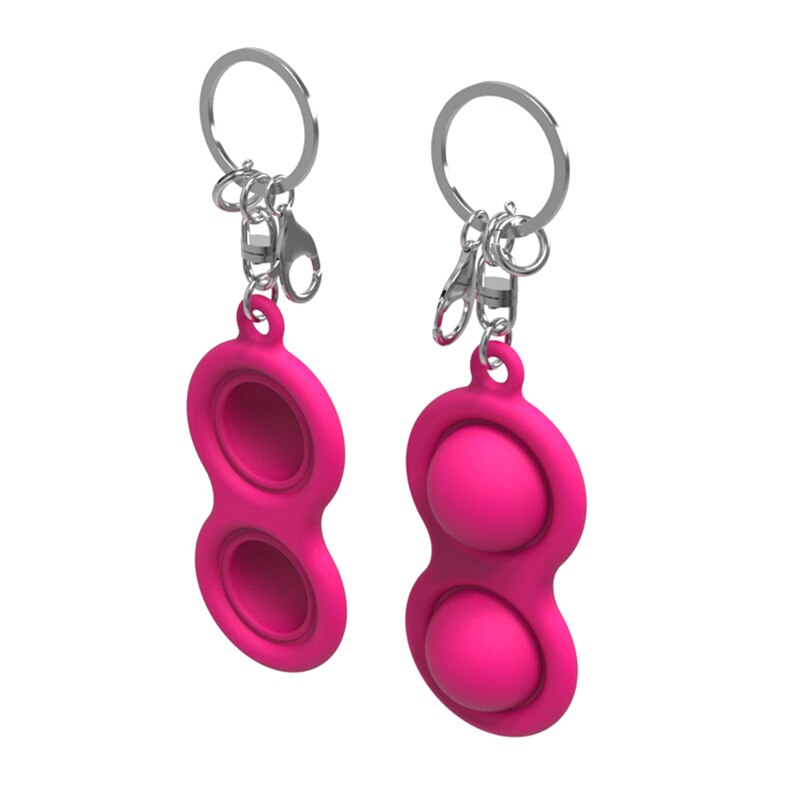 Nieuws Micro Eenvoudige Kuiltje Speelgoed Kuiltje Sleutelhanger Anti Speelgoed Stochastisch Draagt Handig Stress Reliever Speelgoed