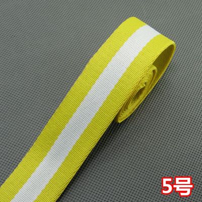 Sangle de 32mm largeurs pour sacs, bagages, vêtements, ceinture, ruban épais, sangles colorées, 5 mètres/lot , 19 couleurs: 5