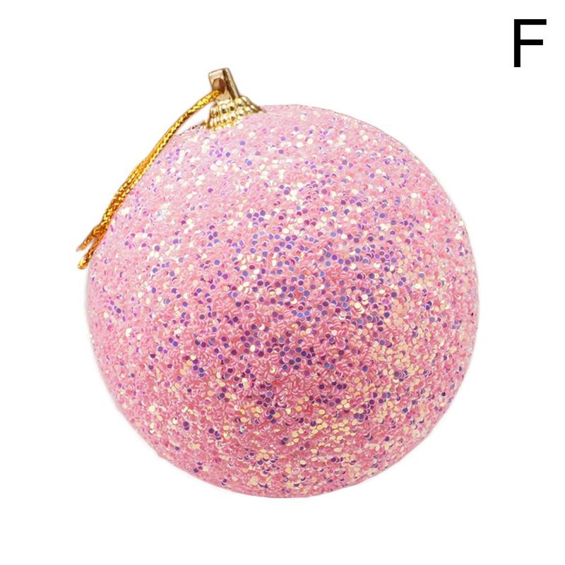 5 stücke Kugeln Gold Silber Kugeln Für Weihnachten Heimat Party Strass funkeln Weihnachten Baum 8CM Ball Hochzeiten Ornament: F5