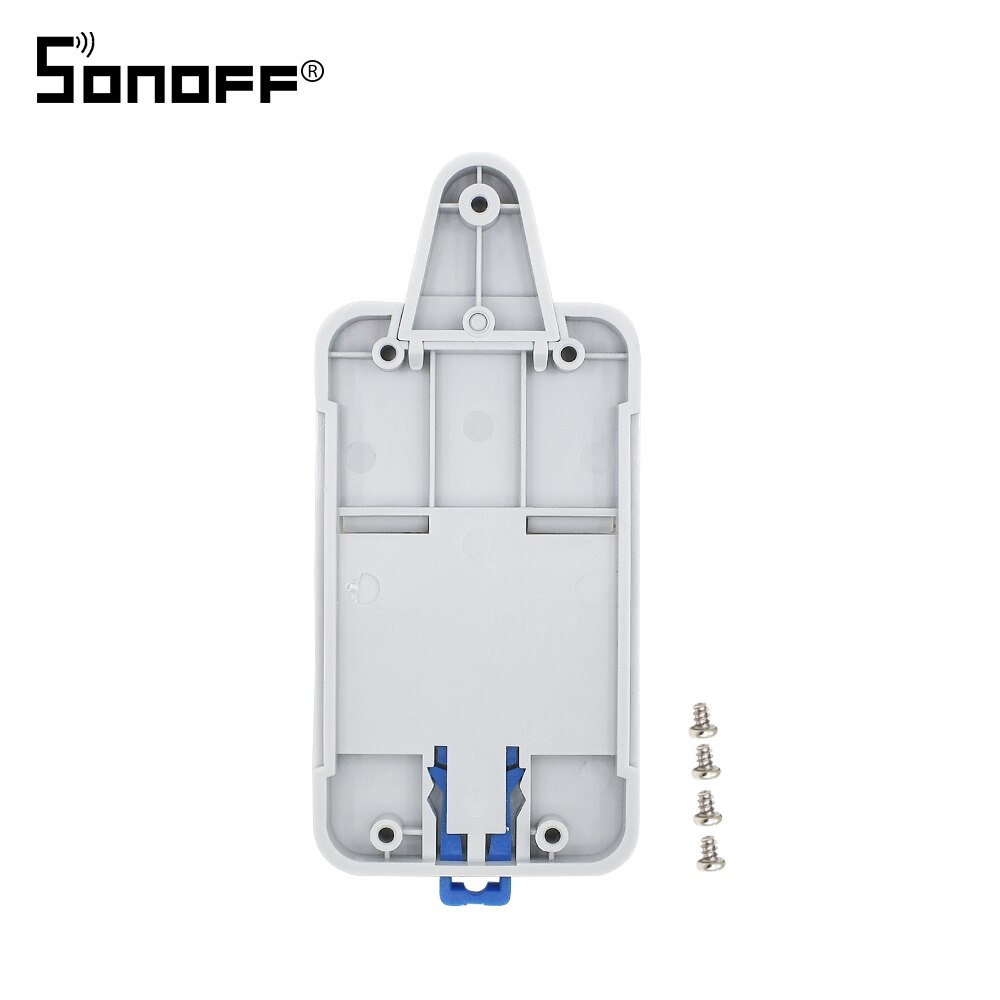 SONOFF DR DIN Tray Rail Case Holder Mounted Adjustable work with SONOFF Basic/RF/TH10/TH16/POW/DUAL/POW R2 Smart Home Automation: SONOFF DR