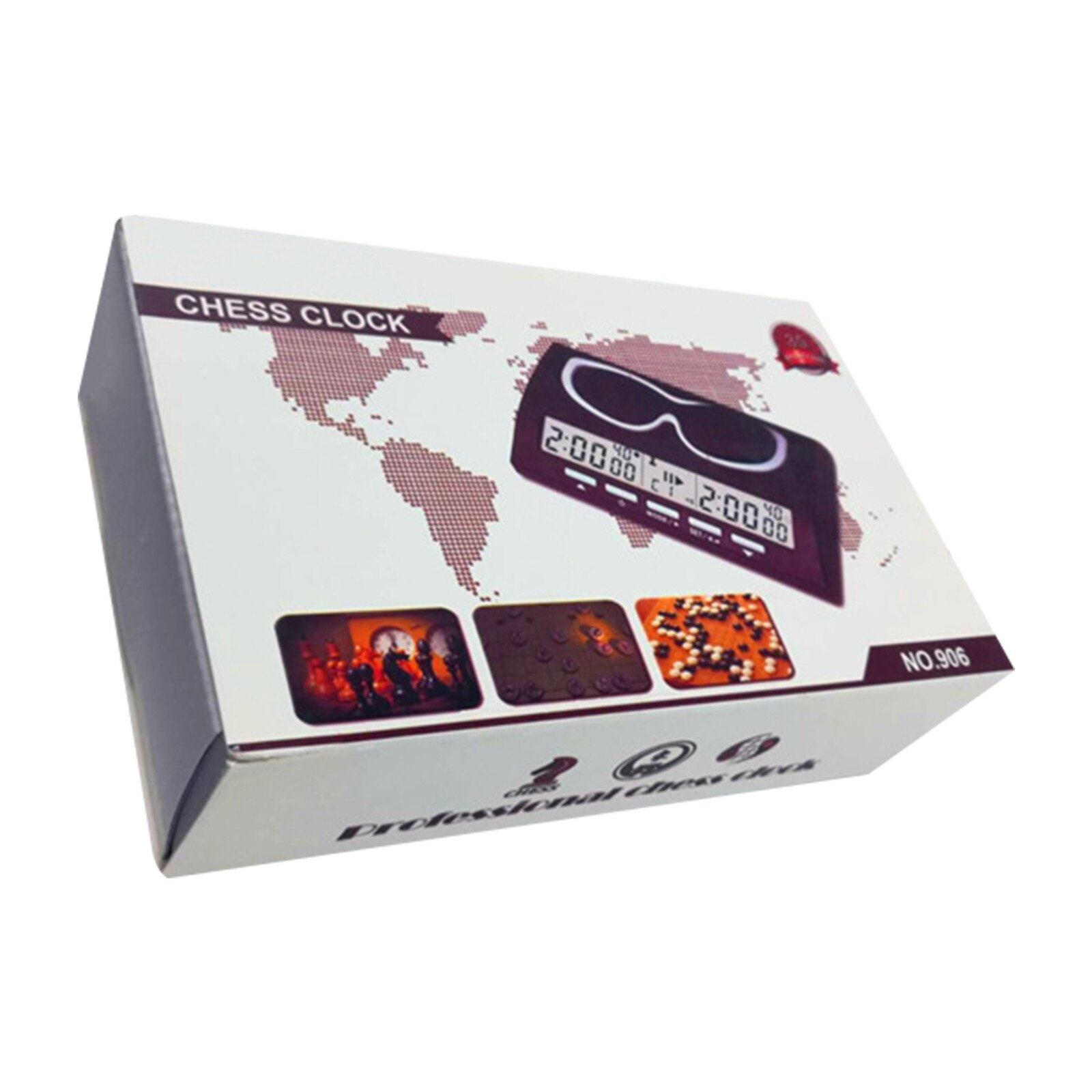 Digital Chess Clock Count Down Timer Multifuctional Practical Game Competition Count Up Player Game Watch Big