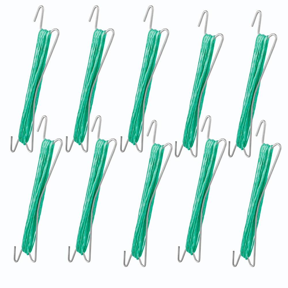 Towing Hook Plant Stand Tomato Holder 10/15m 10pcs Grow Gardening Garden Weather-resistant Outdoor Greenhouse Accessories