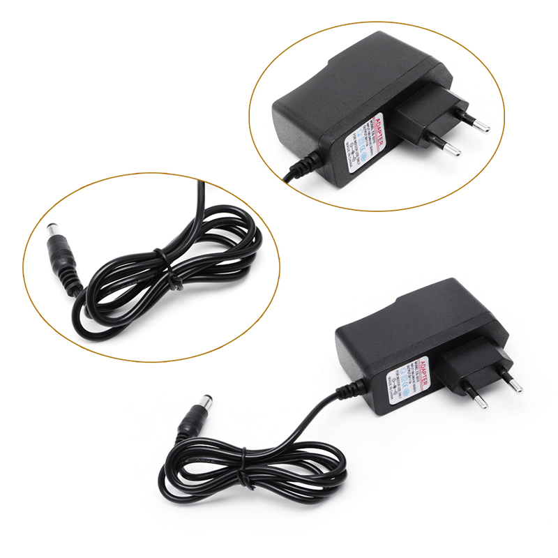 5.5mm x 2.1mm AC Converter Adapter DC 3V 1A Power Supply Charger EU Plug B2RC