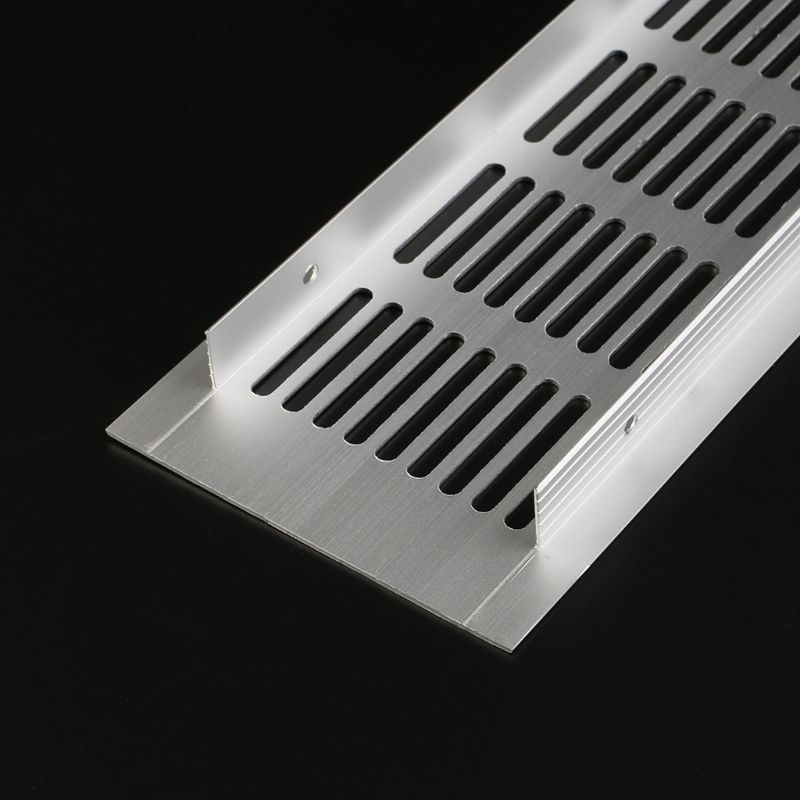 15cm,20cm,25cm,30cm,40cm,50cm aluminiumslegering lufthul perforeret plade ventilationsgitter