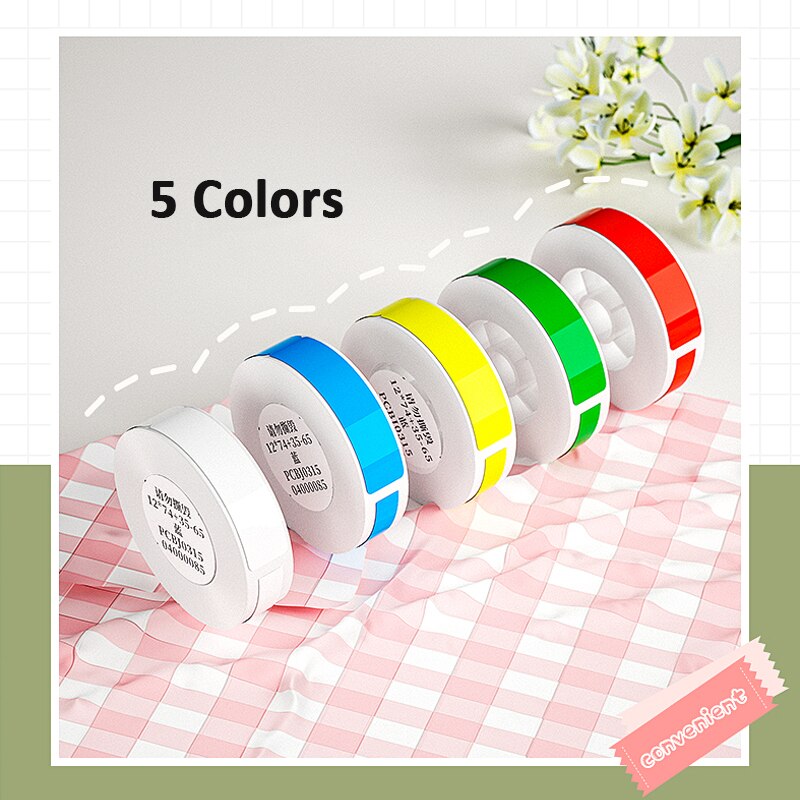 Niimbot D11 D61 Zelfklevende Kabel Stickers Waterdicht Identificatie Fiber Draad Tags Labels Organisatoren Netwerk Marker Tool