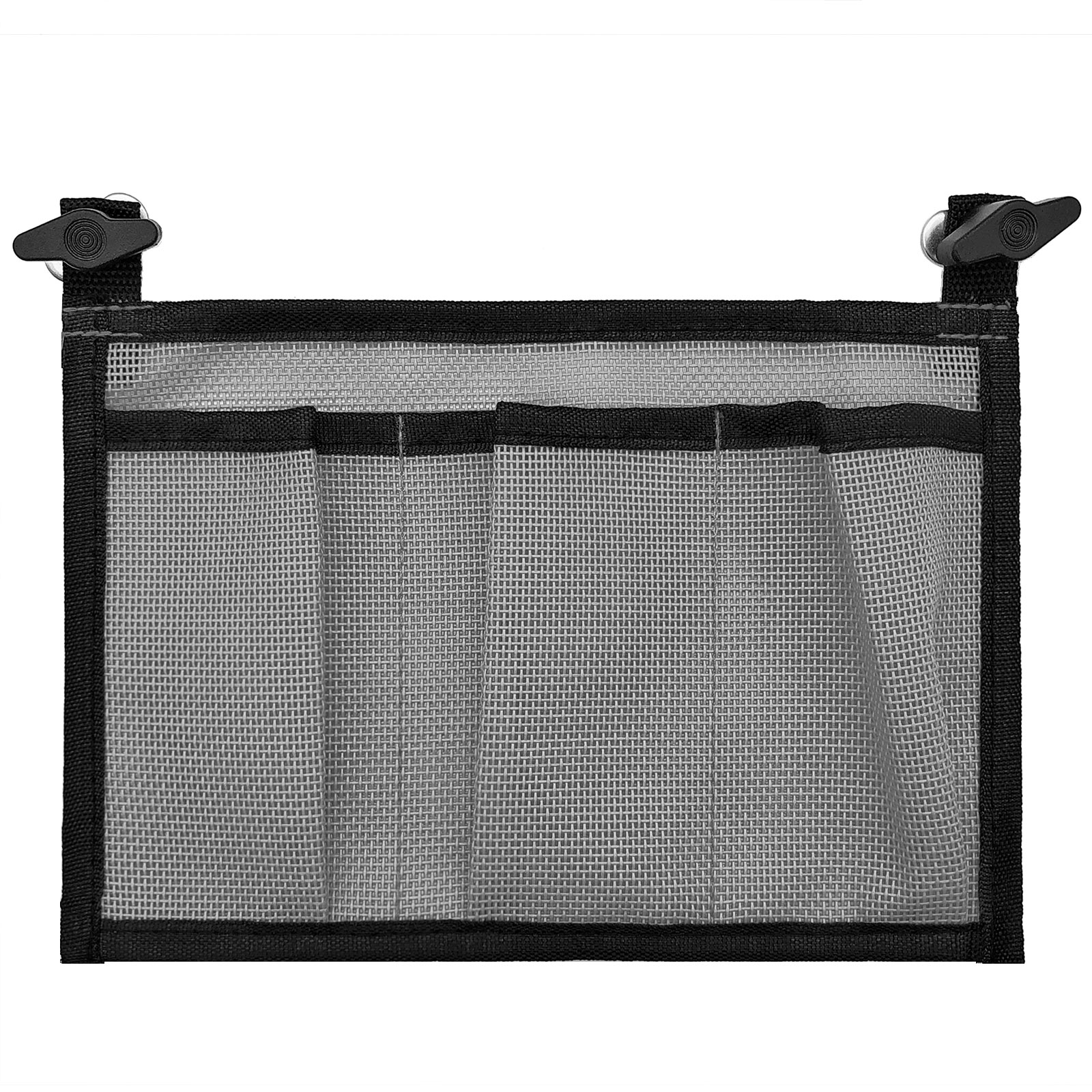 Kajak Mesh Opslag Pouch Boot Vissen Houder Tas Kano Zetel Nylon Netje Kajak Accessoires Gereedschap Opbergtas: M2030-09 Grey
