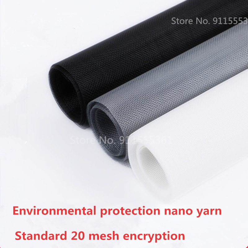 1-3 Meters 20 Meshes Nano Fly Mosquito Screen Net Mesh for Door Window, Protect Baby &amp; Family from Insect and Bug
