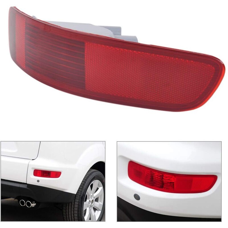 Rear Right Bumper Tail Fog Light Lamp Cover Deflector for Mitsubishi Outlander 2007 8355A004
