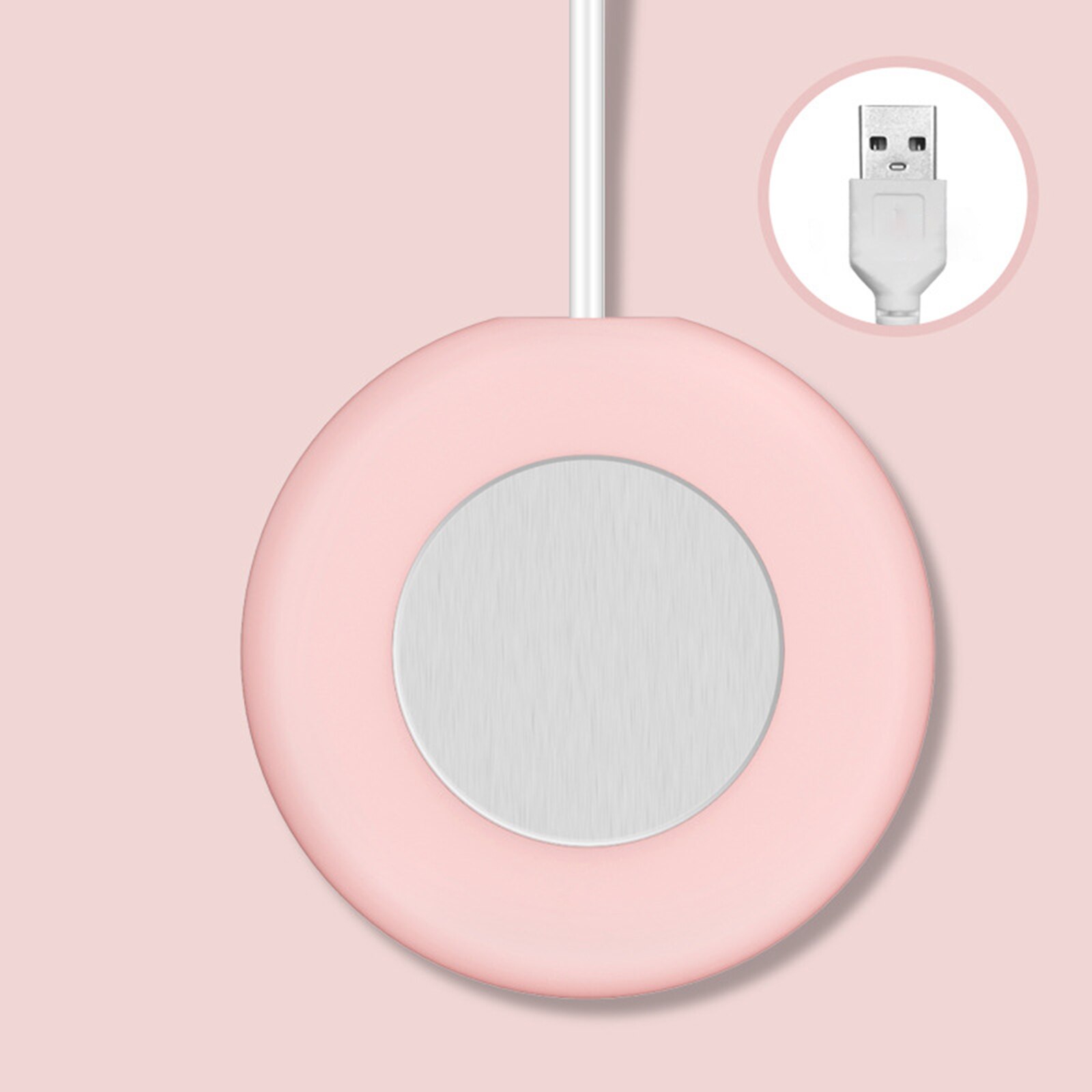 Usb-verwarming onderzetter verwarming warmte-isolatie elektrische multifunctionele koffiekop mok warme mat thuiskantoorbenodigdheden: A