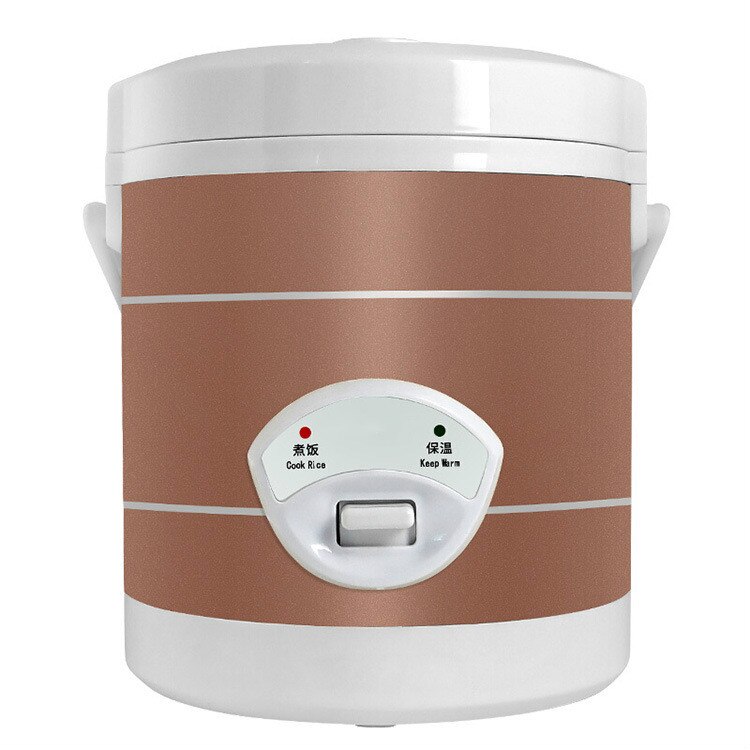 220V Mini reiskocher suppe brei kochen maschine lebensmittel dampfer elektrische heizung lunchbox heizung: mechanisch Stil / EU