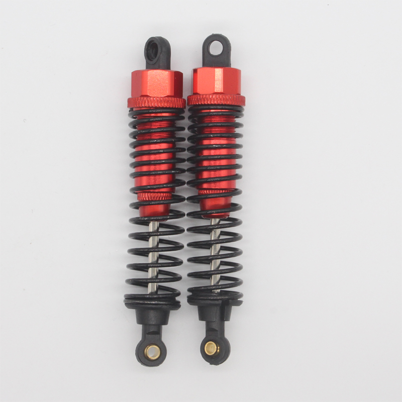 HSP 108004 188004 Amortiguador de aluminio 108mm 08001 08058 1/10 piezas de mejora para Monster Bigfoot Truck 94111 94188 94108: Rojo