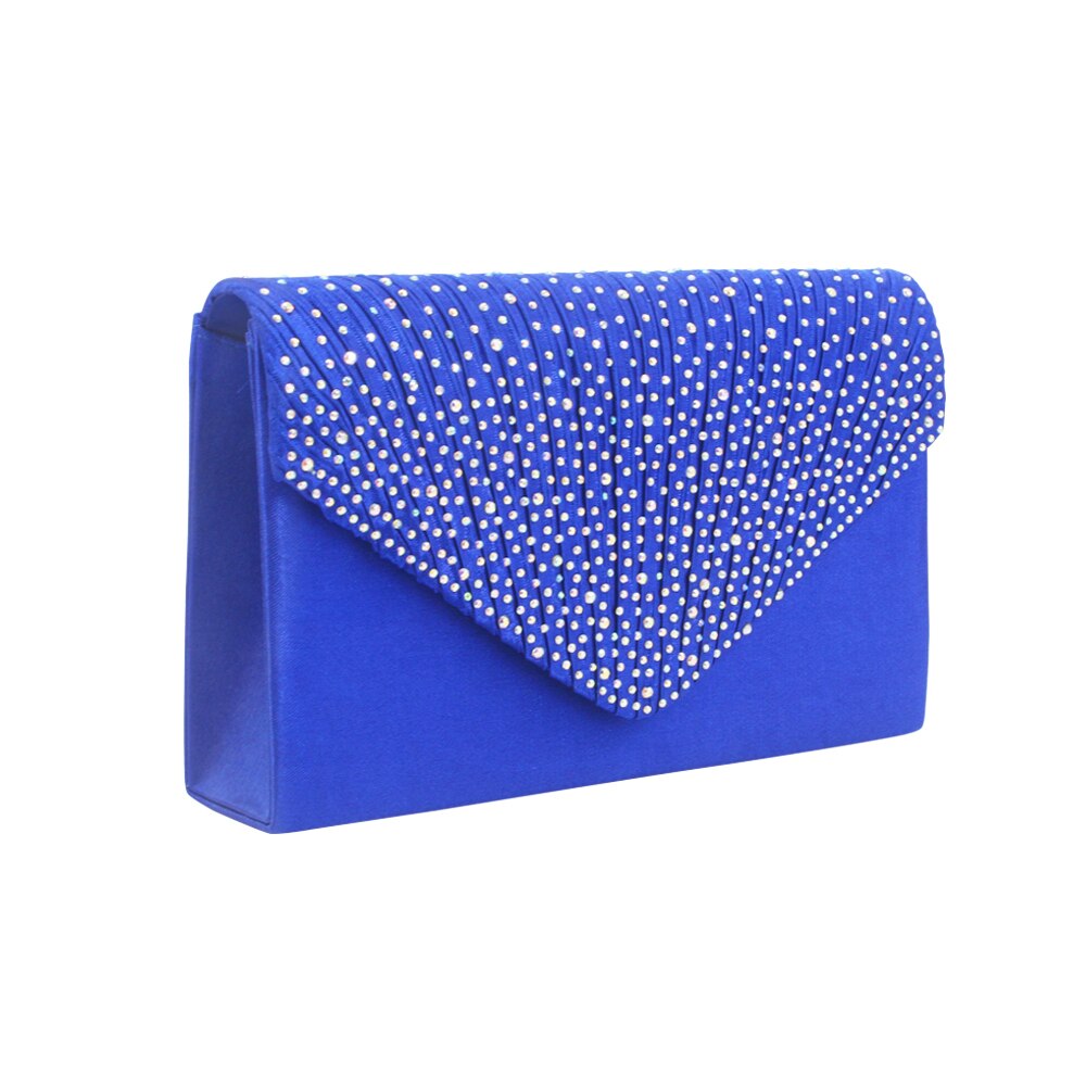 HIGH-END di STRASS pieghettato cena sacchetto di donna che indossa un abito con Cheongsam signora di sacchetto della borsa cena di diamante del sacchetto di mano bag #20