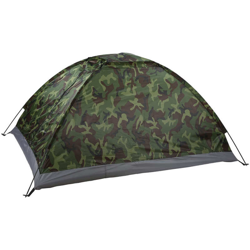 Two Person Tent Breathable Camouflage Tent Hiking for Camping Mountaineering Outdoor