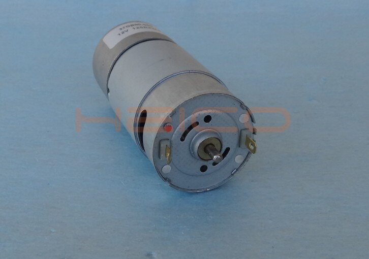 550 DC Geared Motor High Power 12V 125rpm Large Torque Double Shaft Motor Electric Power Tool for Smart Car Robotic Model
