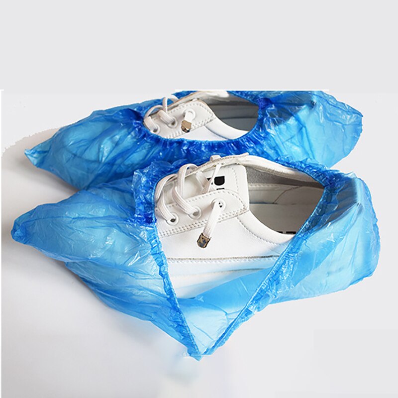 Fundas desechables impermeables para zapatos, bolsas protectoras gruesas de fábrica para el hogar, lluvia, 100-500 piezas