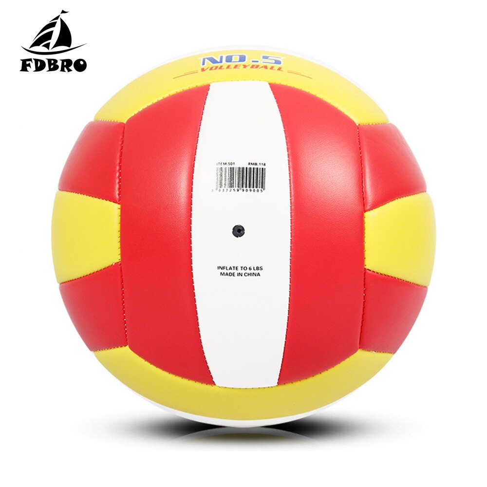 FDBRO Size5 PU Volleyball Match Volleyball Ball Indoor&Outdoor Training Ball Indoor Training Ball Beach Volleyball