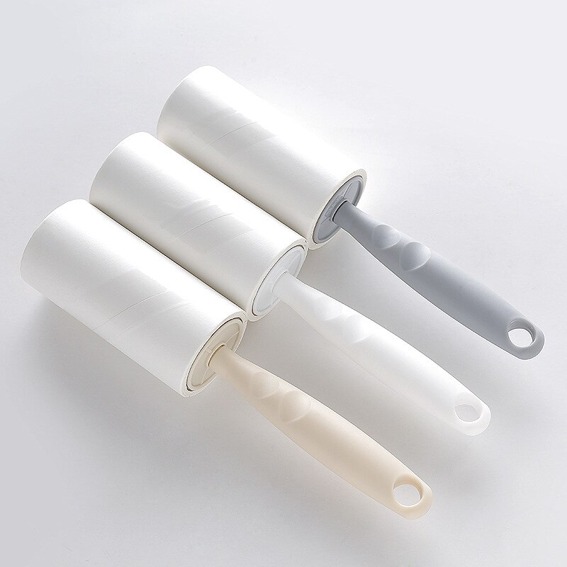 Adhesive Removable Roller Sticky Dust Paper Portable Clothing Dust-adhesive Brush Roll Paper Clothing Hair Absorber
