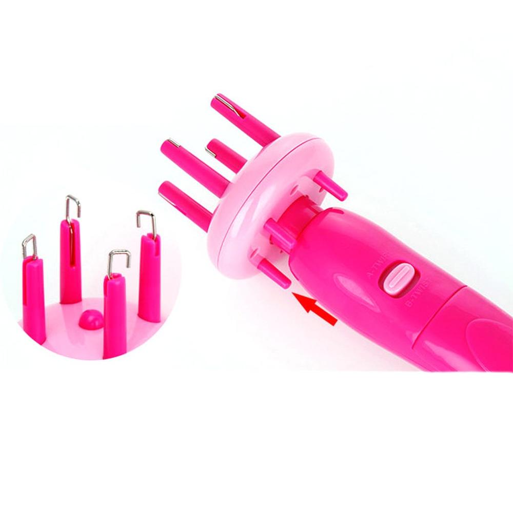 Electric Hair Braider Automatically Braid Machine Electric Hemp Flowers Hair Braide Hair Styling Tools Hair Braider Device Kit