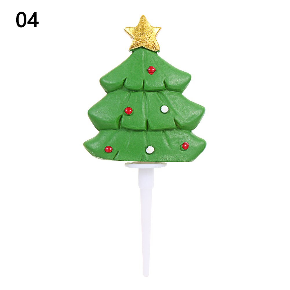 Goudkleurige hertengeweien van acryl cupcake toppers, vrolijke kerstversiering van acryl voor een feesttaart.: Donkergrijs
