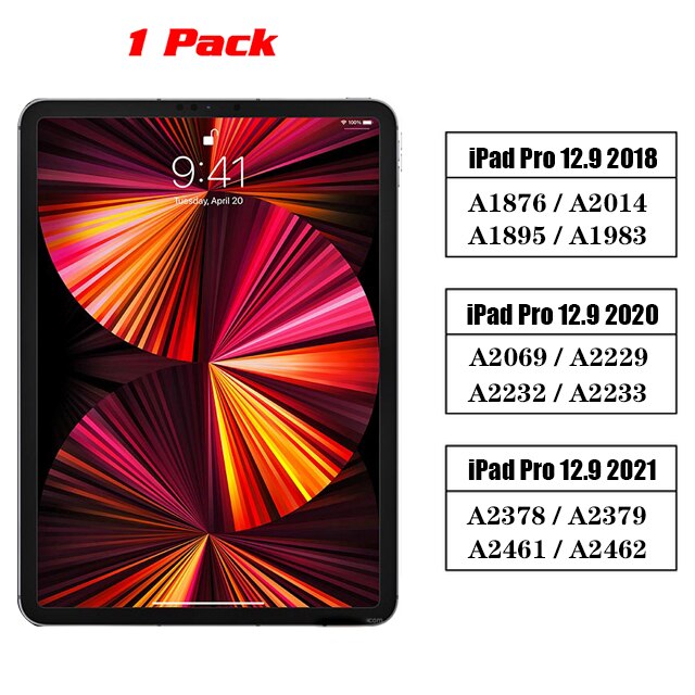 Paper Feel Screen Protector For Apple iPad Pro 11 12.9 3th 4th 5th Generation Full Coverage Like Wright On Paper: 1 Pcs 12.9-inch