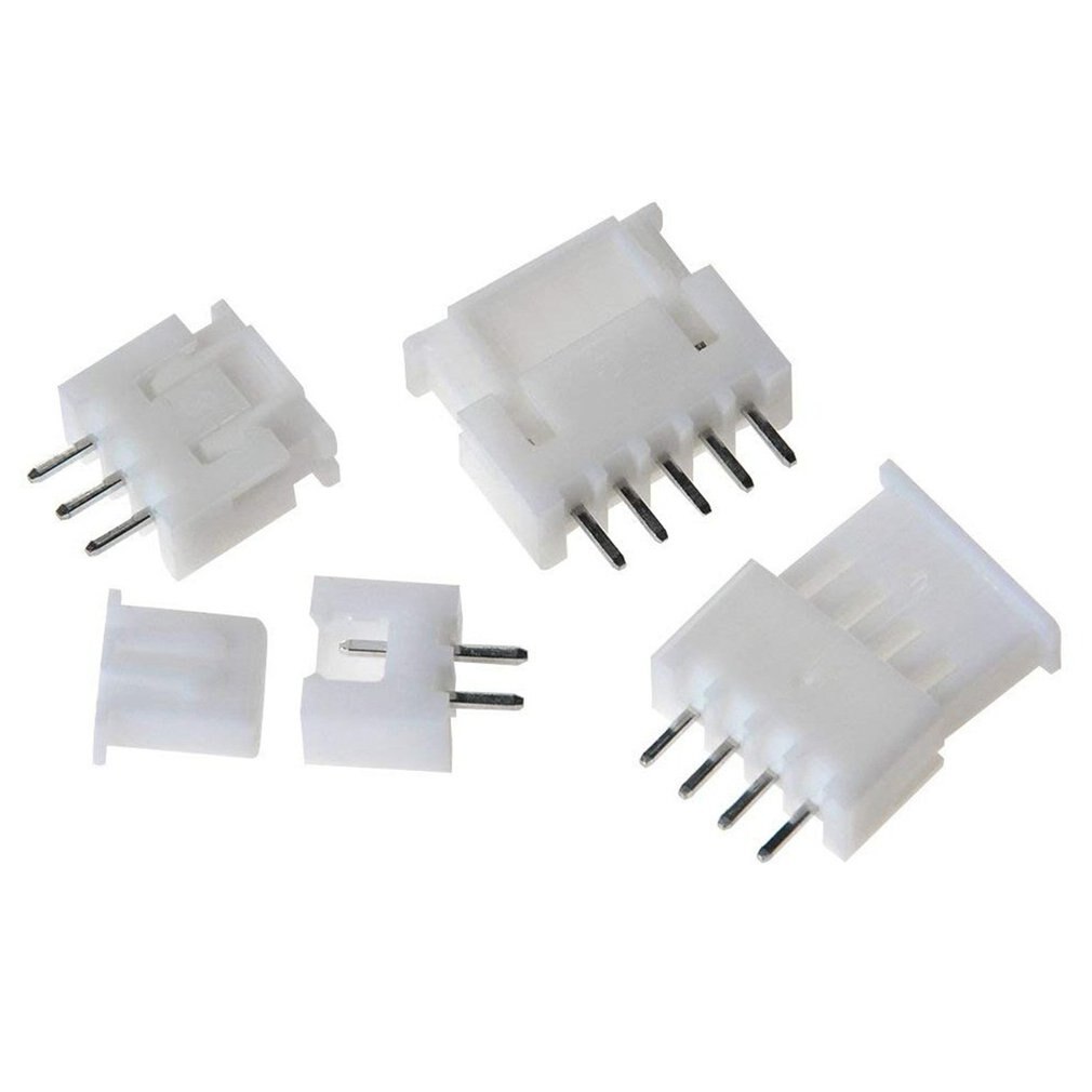 560PCS TJC3 XH2.54 2p 3p 4p 5 pin 2.54mm Pitch Terminal Kit/Housing/Pin Header JST Connector Connectors Adaptor XH Kits: Default Title