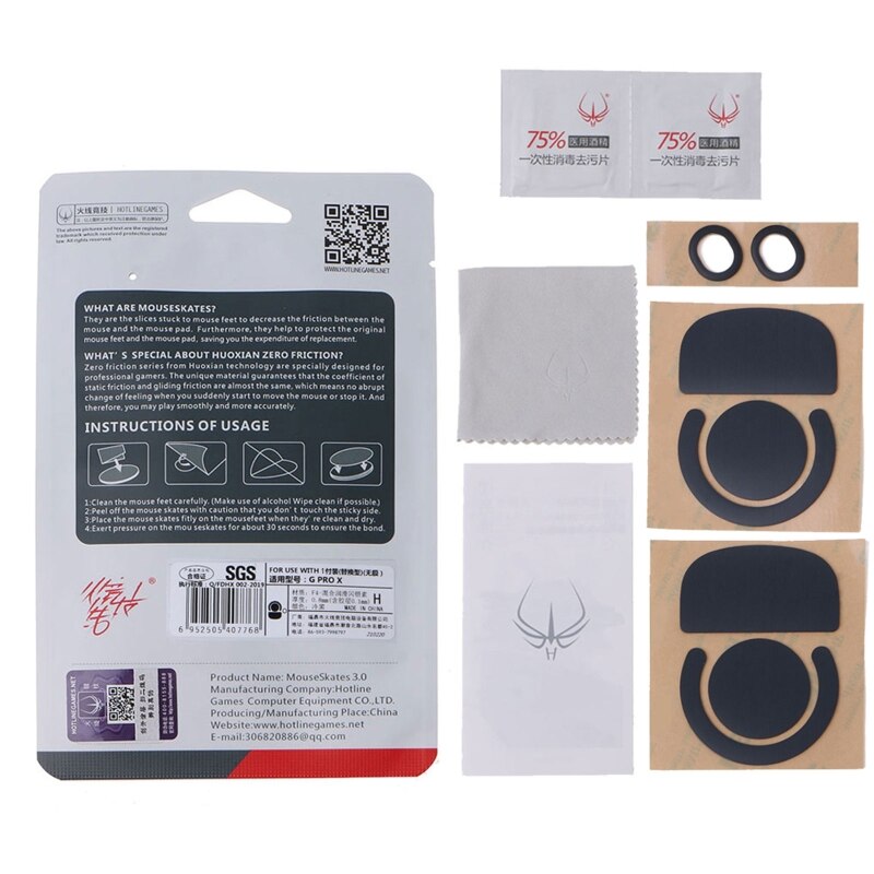 Hotline Games Mouse Feet Skates for logitech G Pro X Superlight Mouse Gildes