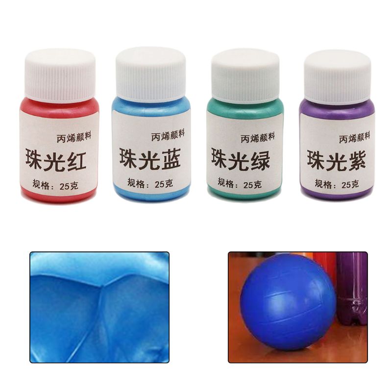 Acrylic Pigment Metallic Paint Drawing Art DIY Handmade Enamel Ceramic Gypsum Canvas Kite Painting Coloring Tool