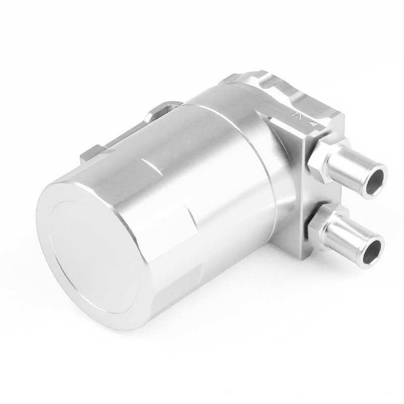 Dyno Racing Universal Oil Catch Can Engine Oil Catch Tank Aluminum Catch Can Oil Separator 300Ml